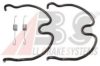 CARRAB BP 3346 Accessory Kit, brake shoes